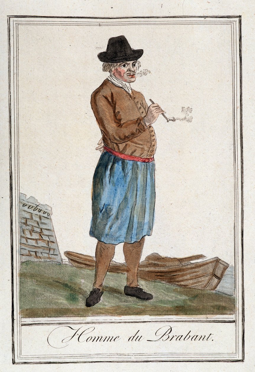 Homem de Brabant (Bélgica). de Unknown artist
