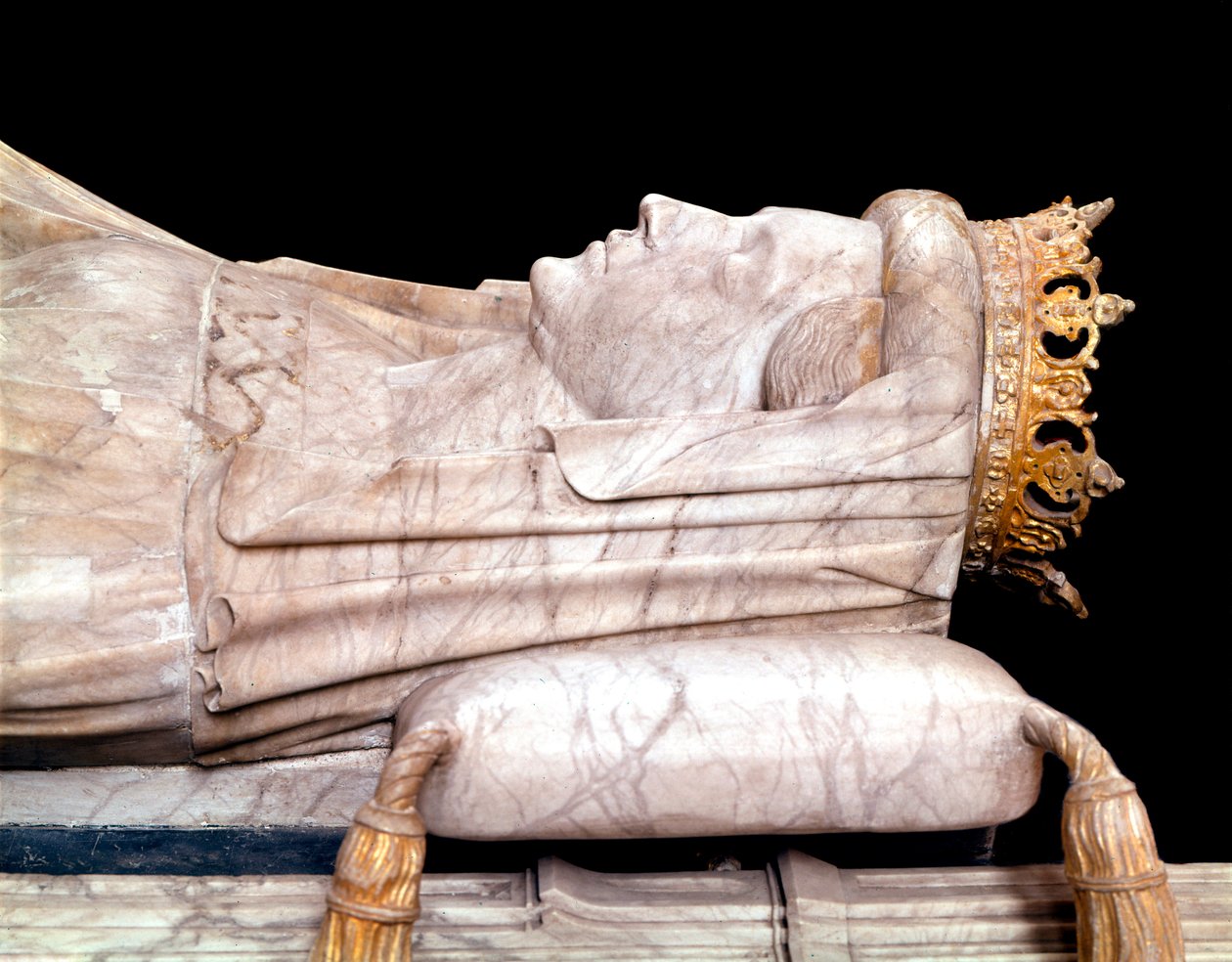 Margaret I da Dinamarca - Mentirosa Rainha Margarita Iere da Dinamarca (1353-1412). Coro da Cathedrale di Roskilde, Dinamarca de Unknown artist
