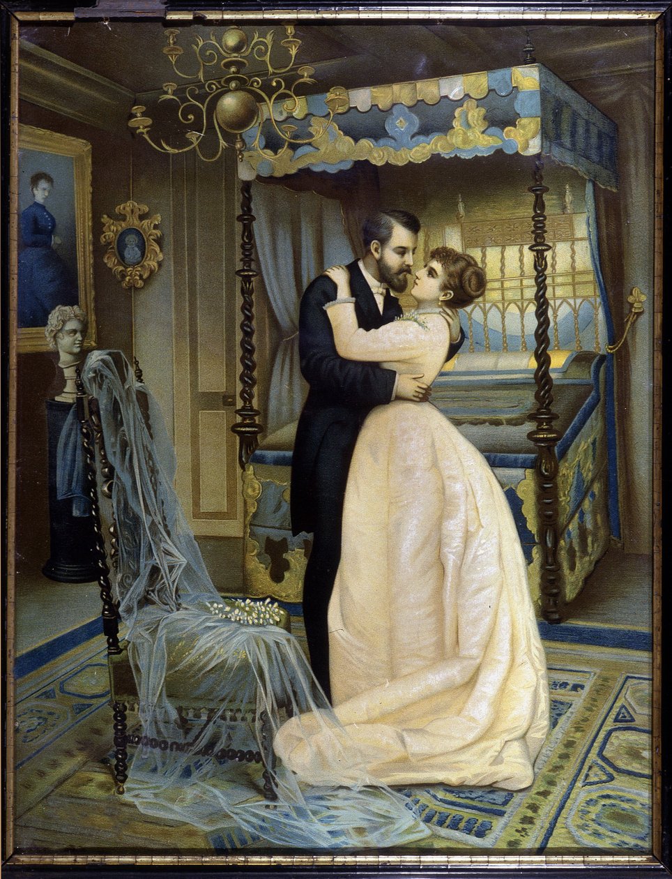 Casamento, final do século 19. de Unknown artist