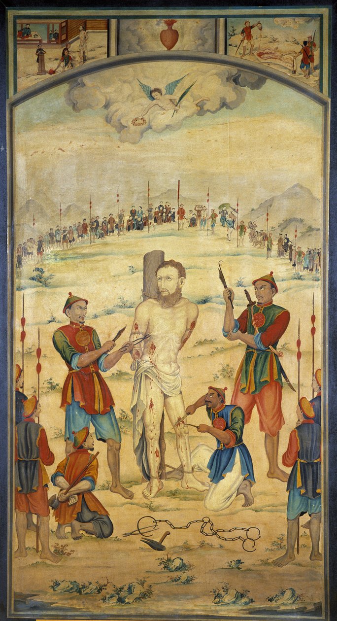 Martírio do Beato Marchand Cochinchine de Unknown artist