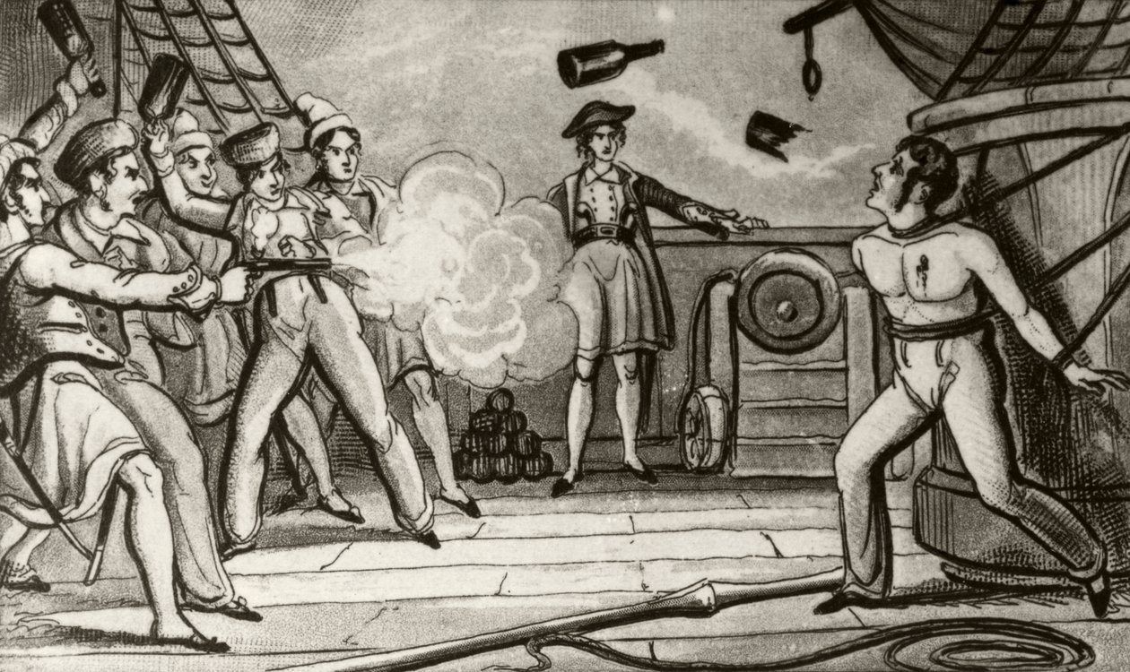 Massacre do Capitão Skinner de Unknown artist