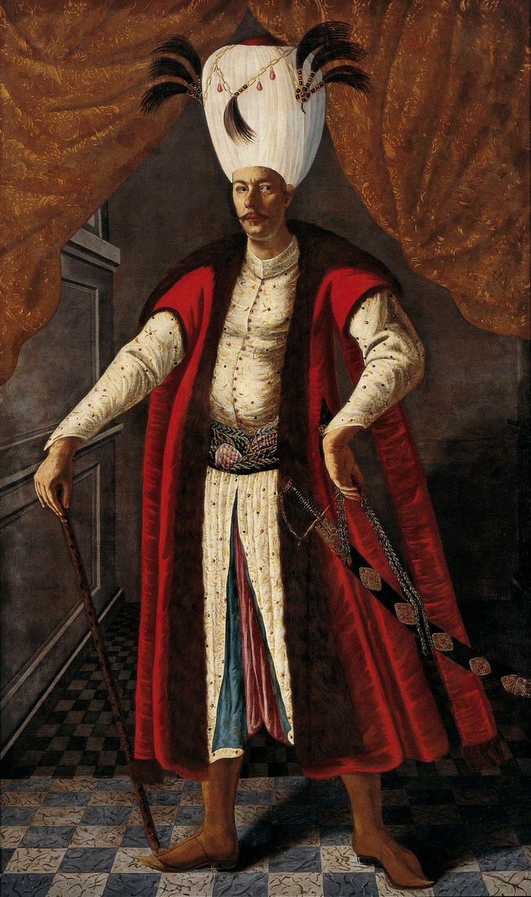 Mehmed IV (1642-1693) Sultão do Império Otomano, ca. 1681 de Unknown artist