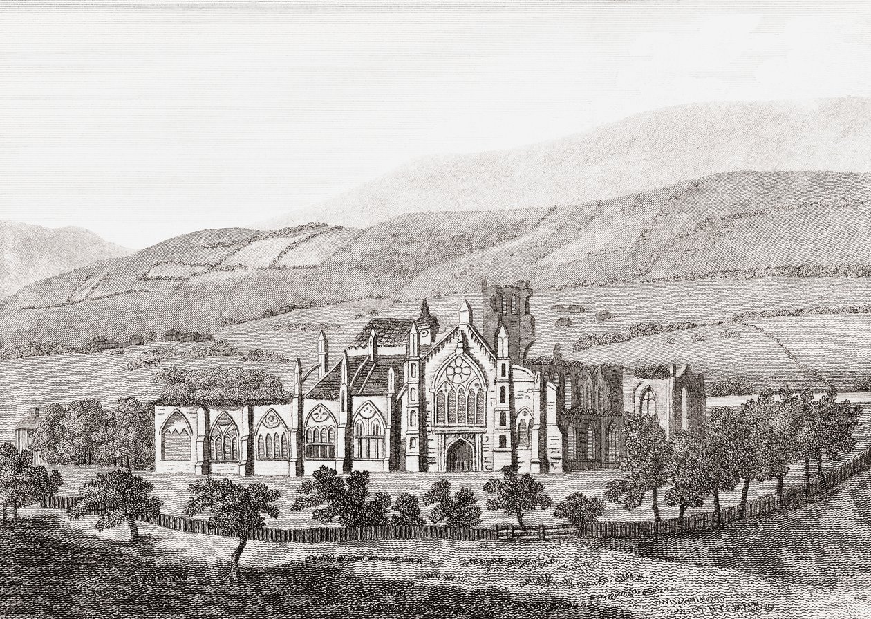 Melrose Abbey, St Mary