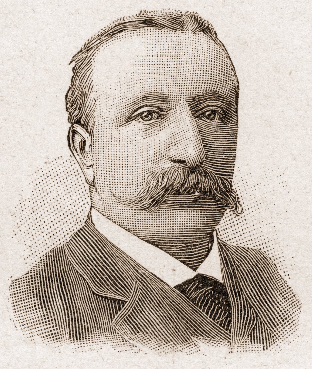 Membros da Academia Francaise em 1895: retrato de Albert Sorel (1843-1906), historiador francês. de Unknown artist