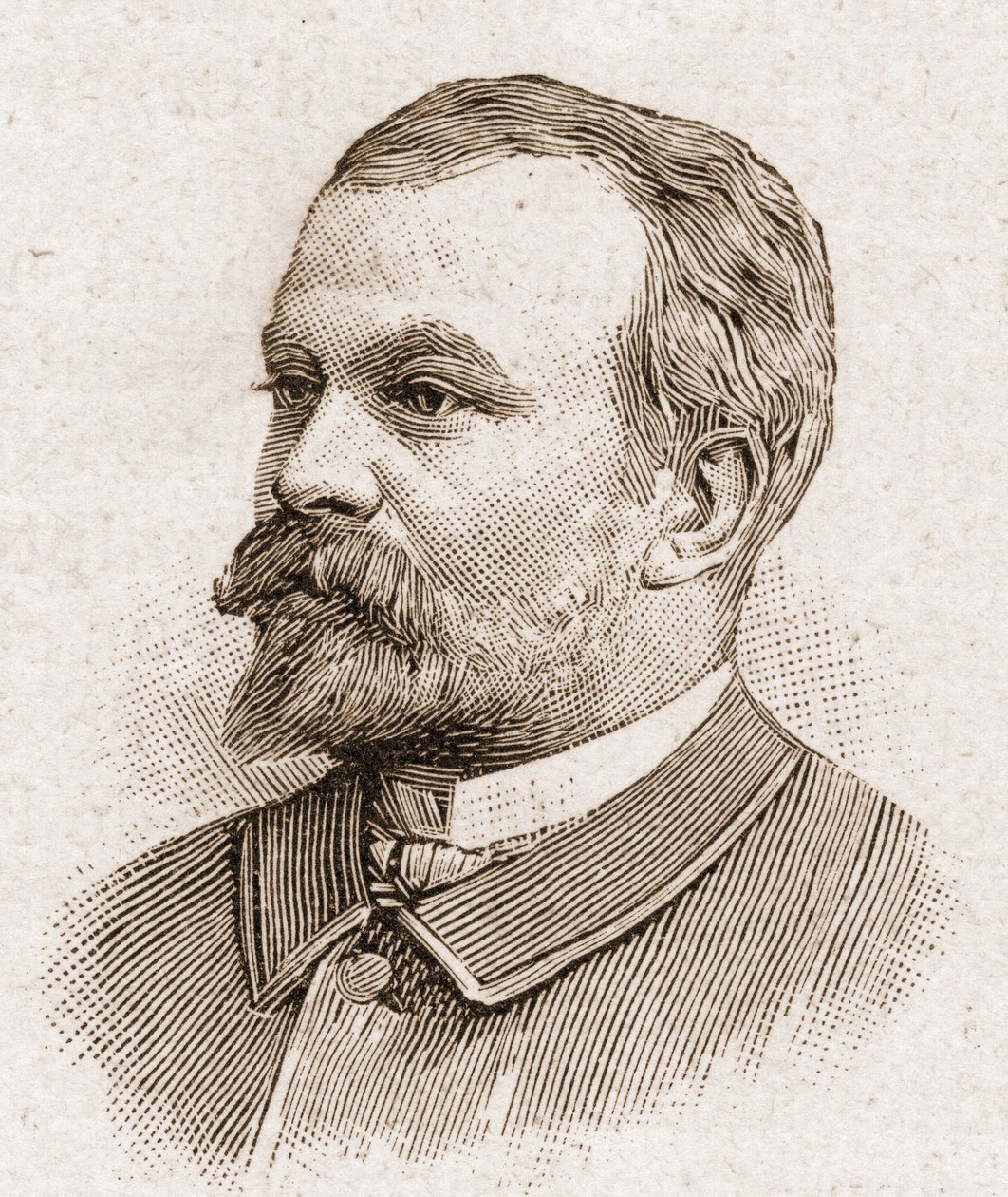 Membros da Academia Francaise em 1895: retrato de Jules Lemaitre (1853-1914), dramaturgo, crítico dramático, ensaísta, historiador literário e contador de histórias francês. de Unknown artist