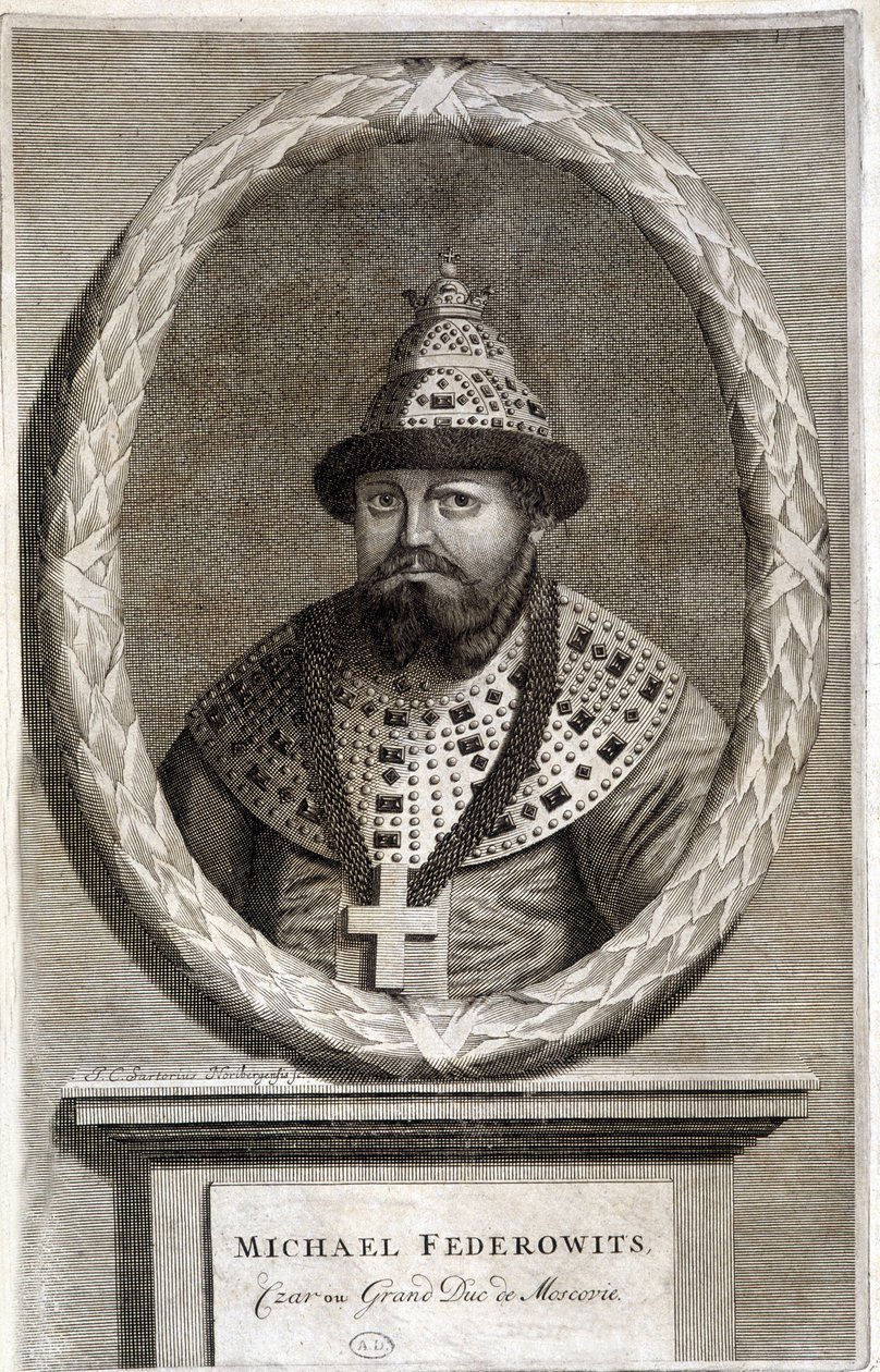 Michael Federowits, Tzar ou Grão-Duque de Moscovo. de Unknown artist