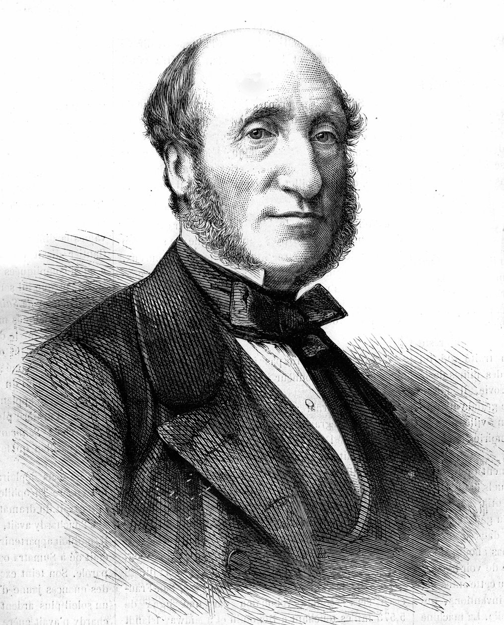 Michel Chevalier. Economista e político francês (1806 a 1879). de Unknown artist
