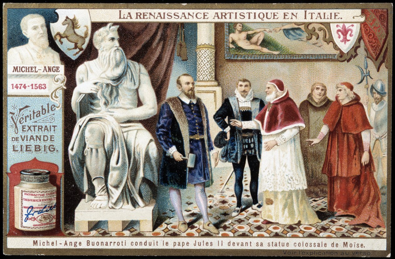 Miguel Ângelo Buonarroti este Michel Ange ou Miguel Ângelo de Unknown artist
