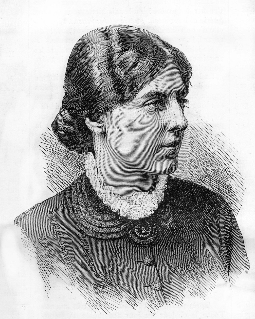 Miss Kate Booth, Marechal da Armee da Salvação. de Unknown artist