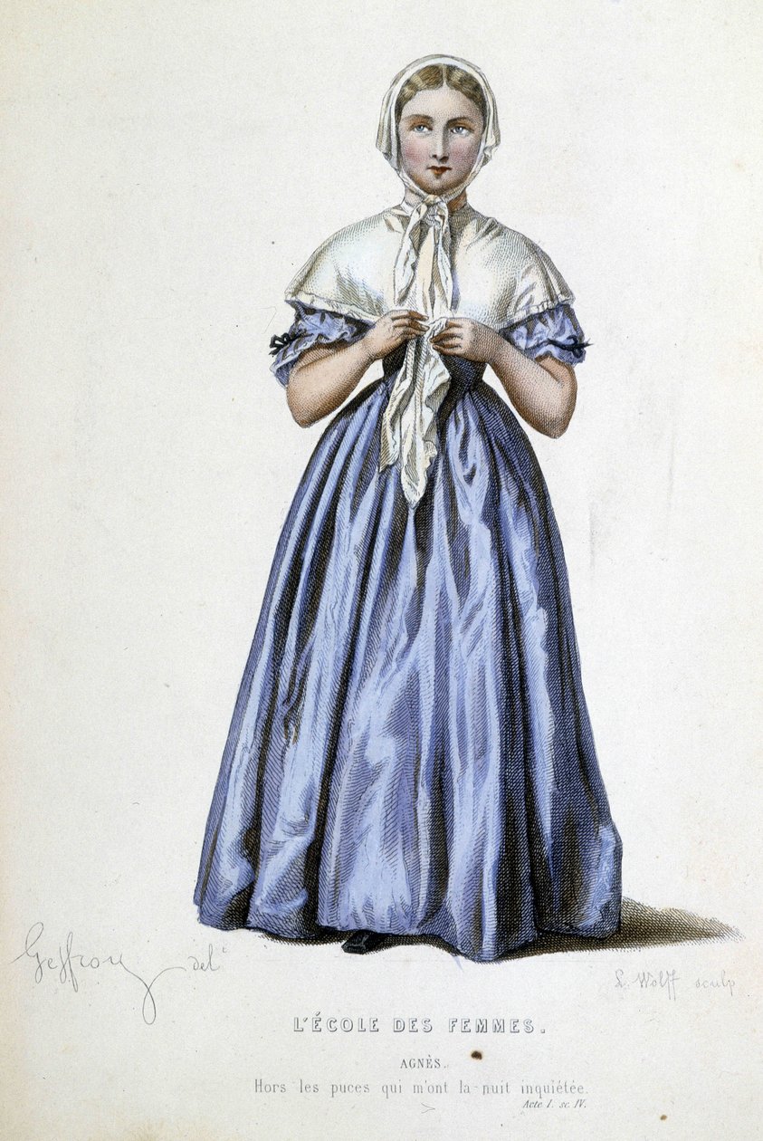 Escola Feminina Molière: Agnès de Unknown artist