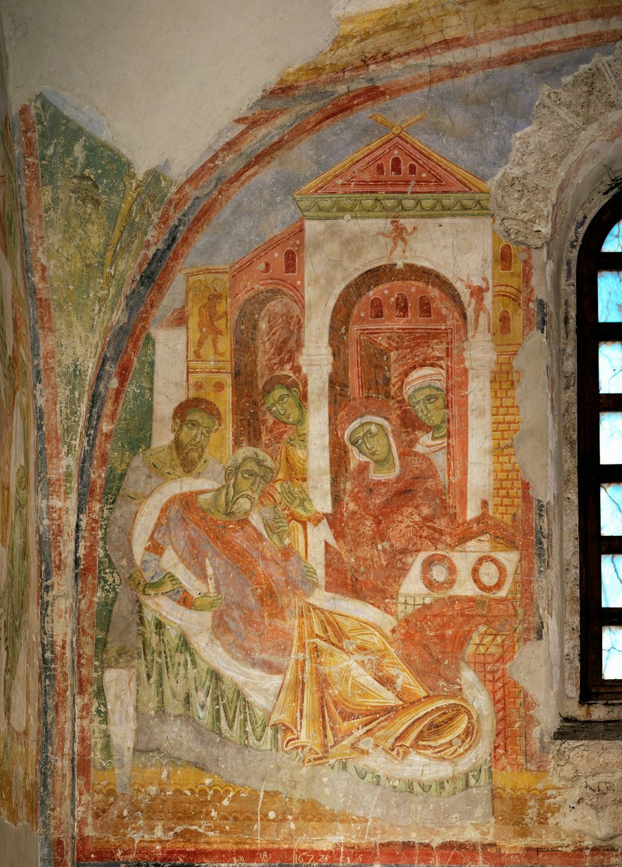 Murais da igreja do mosteiro beneditino de Lambach, Alta Áustria (fresco) de Unknown artist