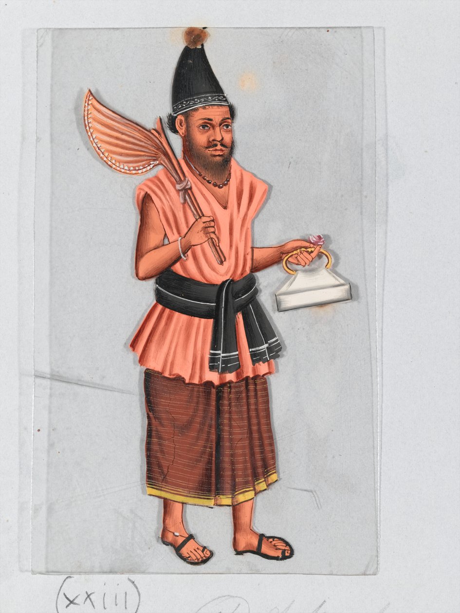 faquir muçulmano, Índia de Unknown artist
