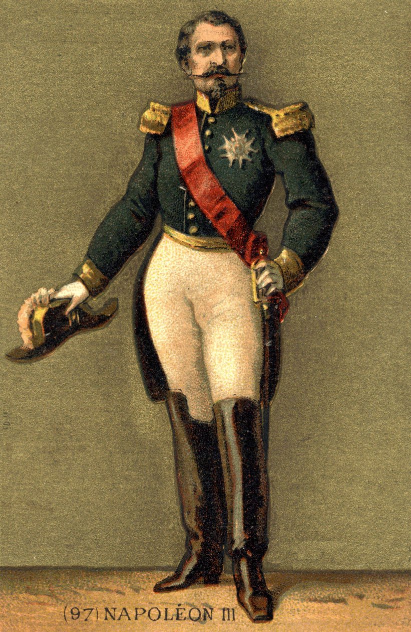 Napoleão III (1808-1873), Imperador dos franceses. de Unknown artist