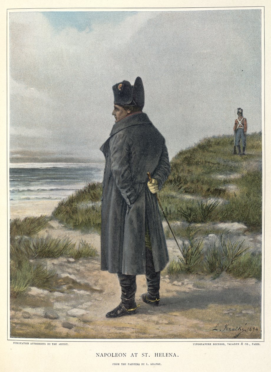 Napoleão em St Helena de Unknown artist