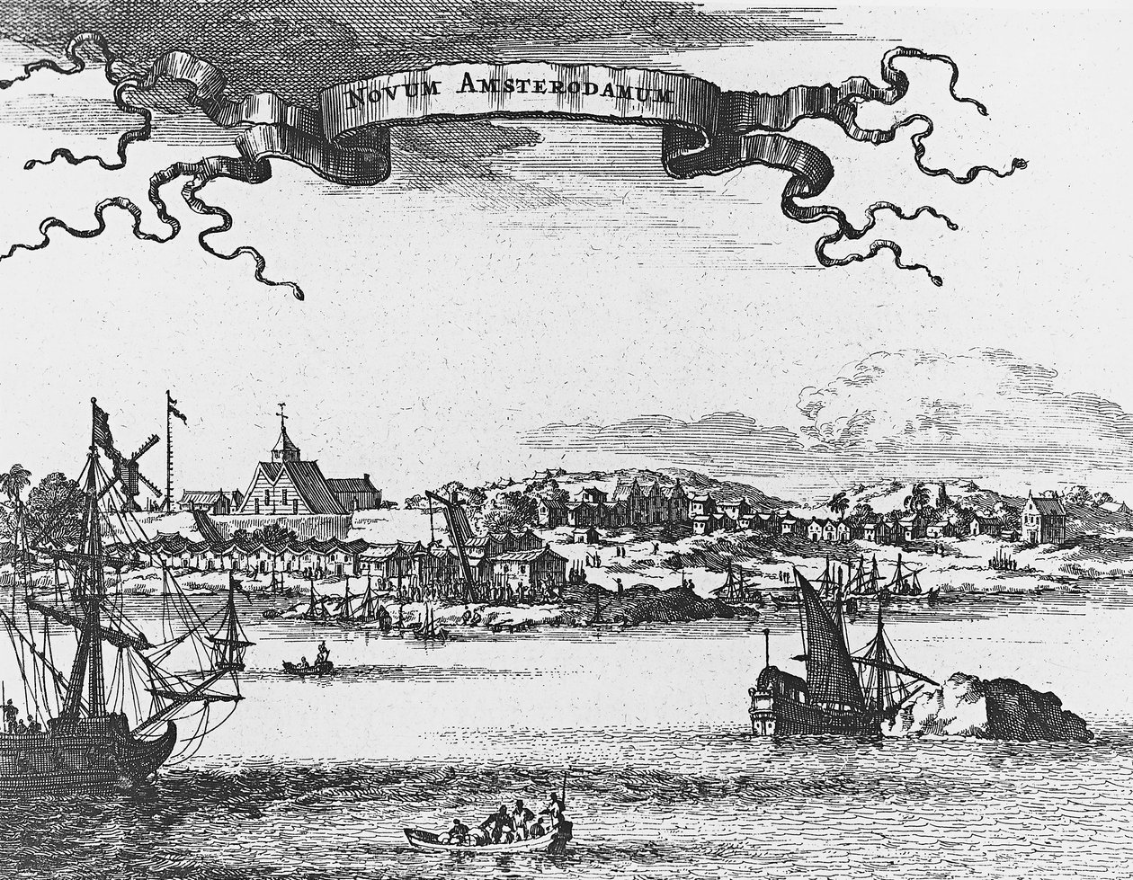 Nova Amesterdão (Nova Iorque), gravura de Unknown artist