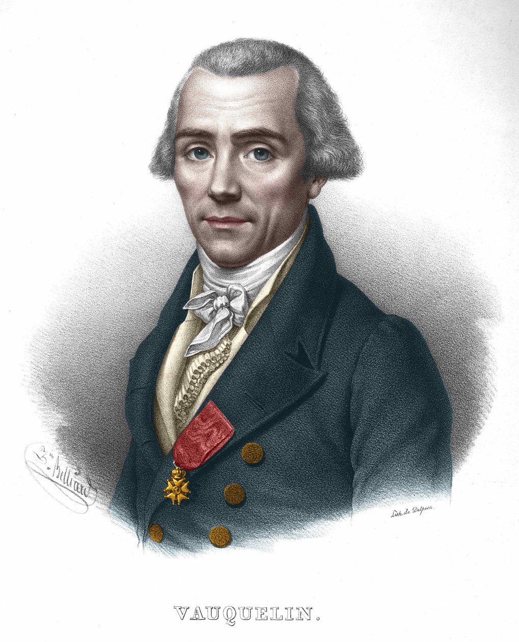 Nicolas Louis Vauquelin, químico francês (1763 - 1829). de Unknown artist