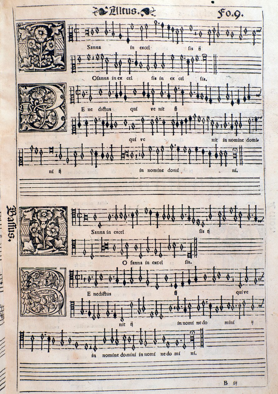 Página de Liber octo missarum (1541) de Unknown artist