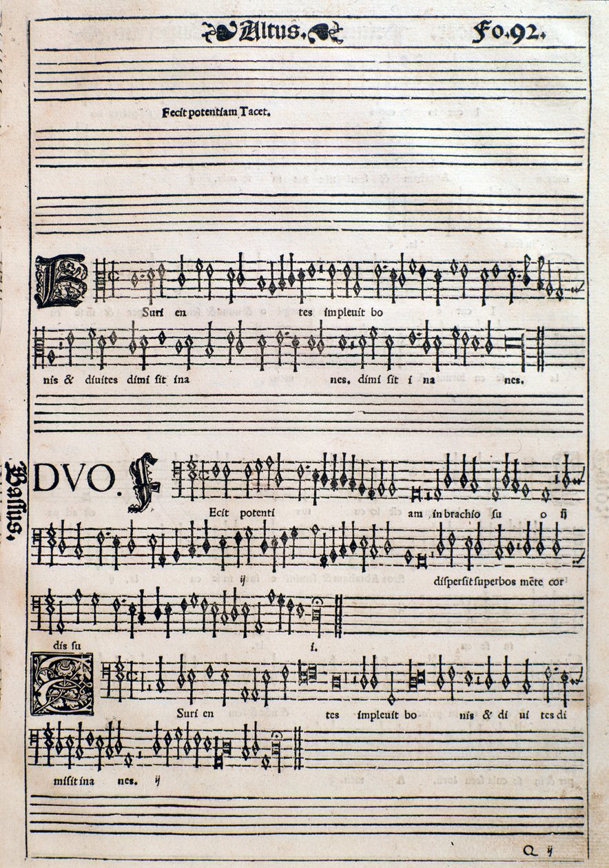 Página de Liber octo missarum (1541) de Unknown artist