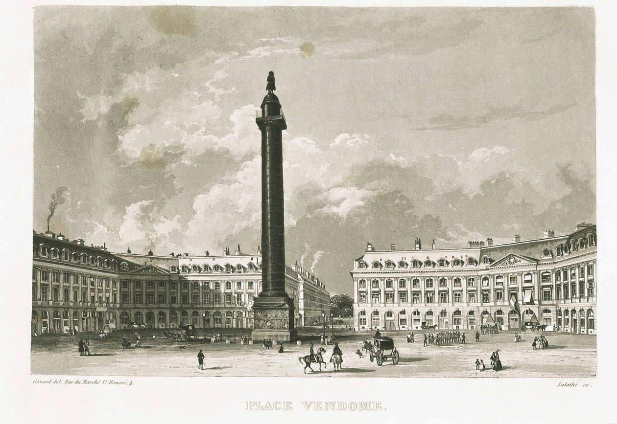 Paris. Lugar Vendôme de Unknown artist