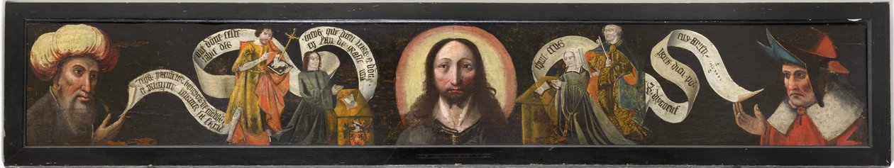 Painel Parmentier, c.1500-19 (óleo sobre painel) de Unknown artist