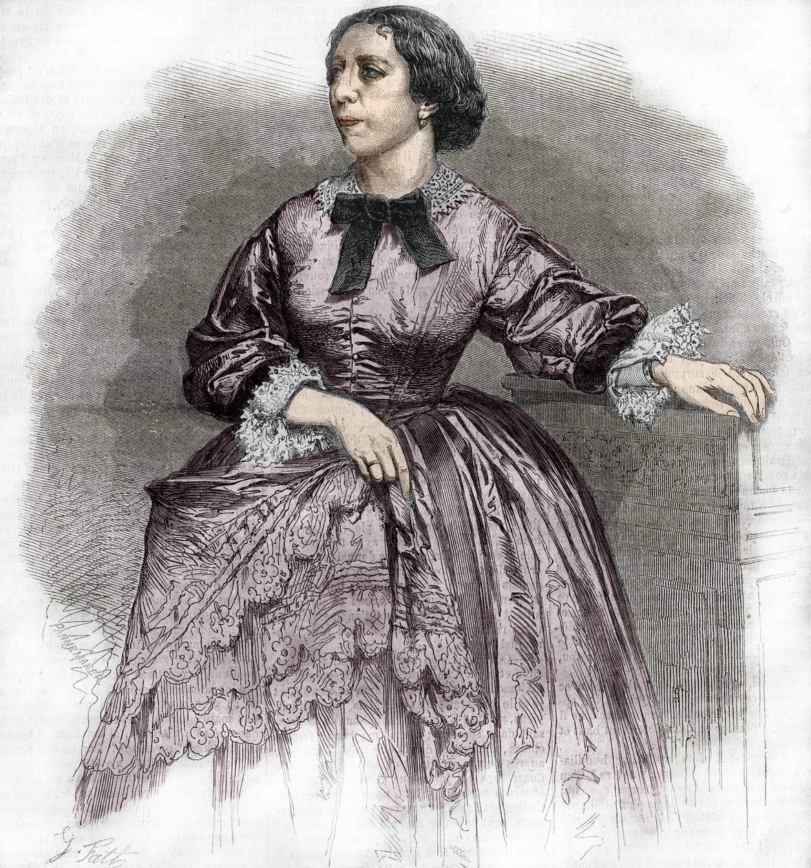 Pauline Viardot - Garcìa (1821-1910), cantora francesa. de Unknown artist