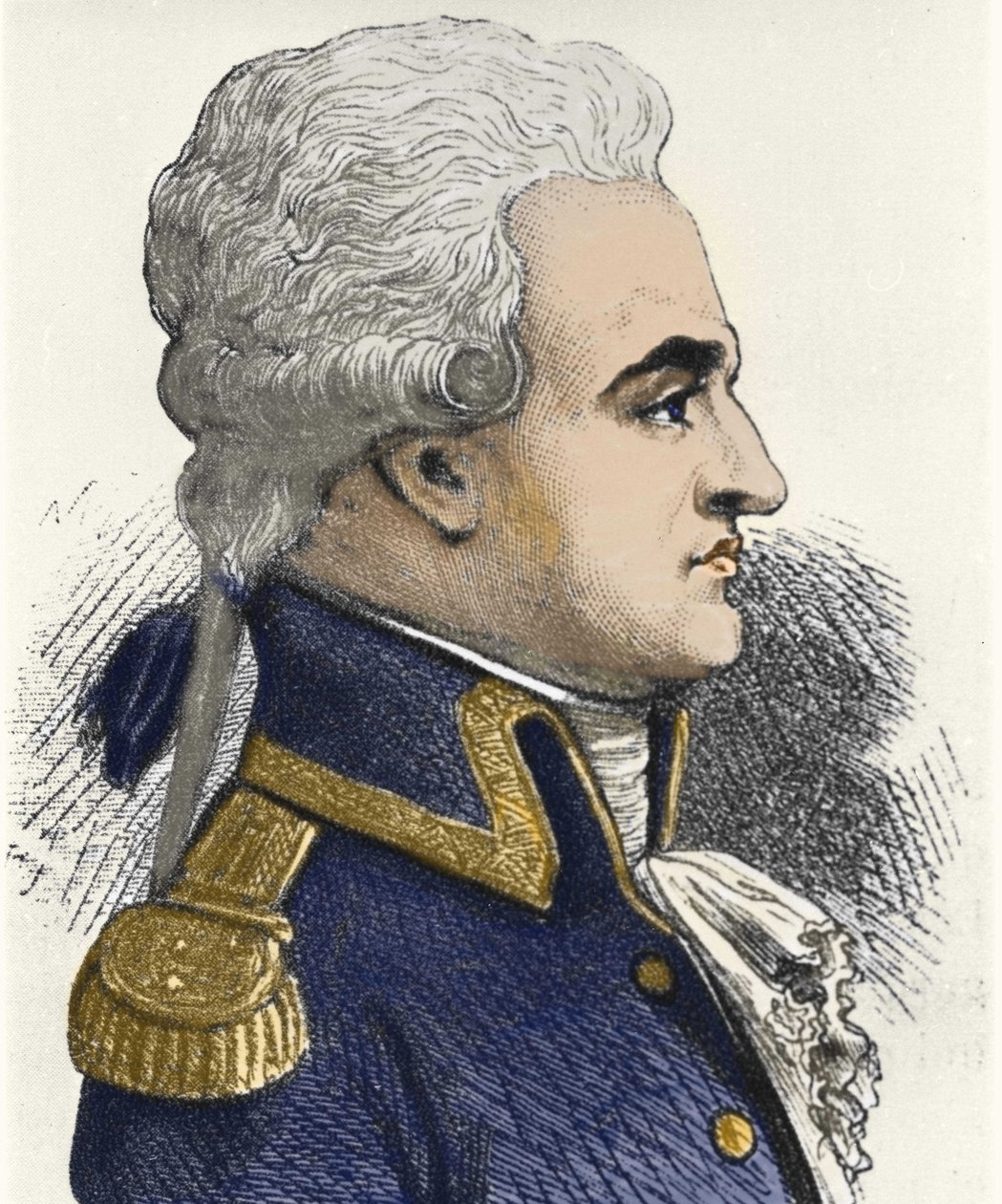 Pierre Charles de Villeneuve (1763-1806), vice-almirante francês, derrotado por Nelson a Trafalgar. de Unknown artist