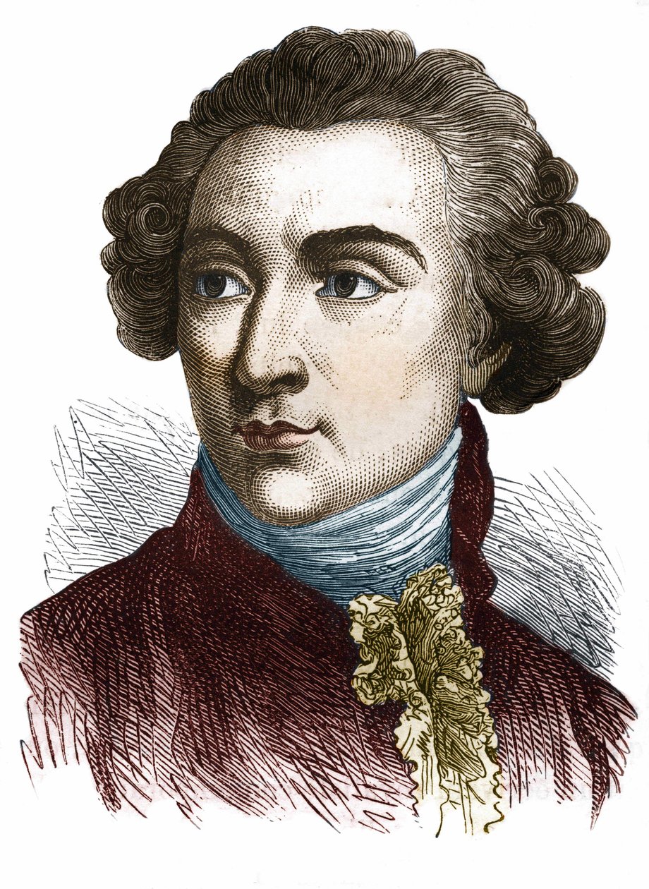 Pierre Choderlos de Laclos (1741-1803), escritor francês. de Unknown artist
