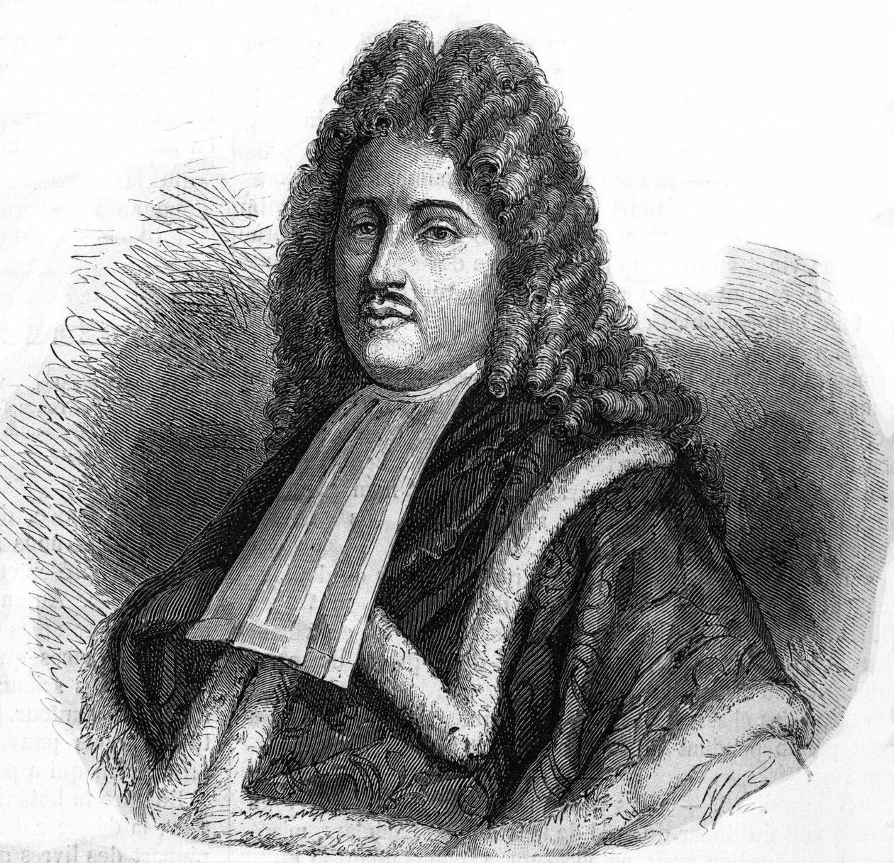 Pierre Magnol, médico e botânico francês 1638-1715 de Unknown artist