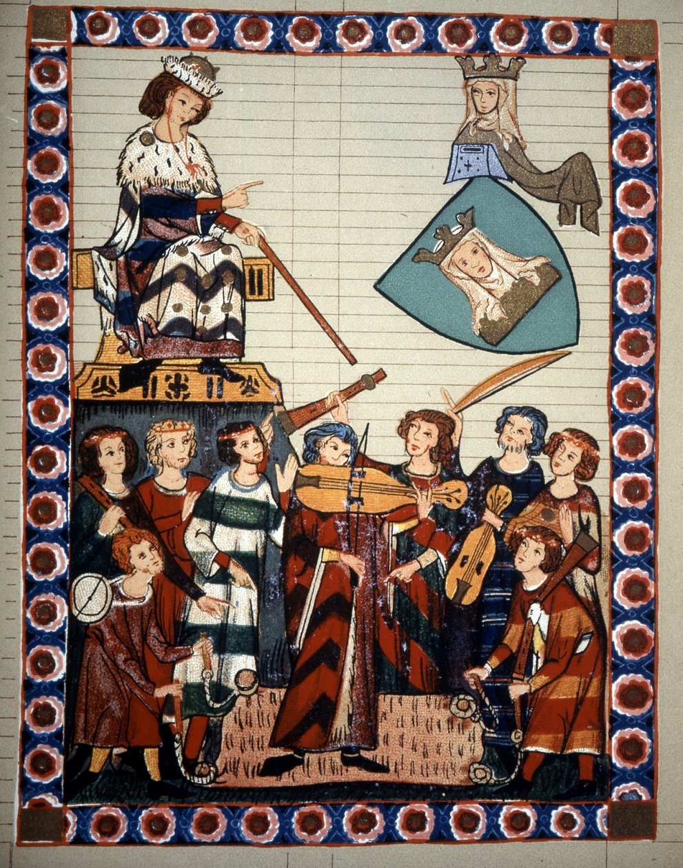 Poesia de Troubadours do Mestre Heinrich Frauenlob. de Unknown artist