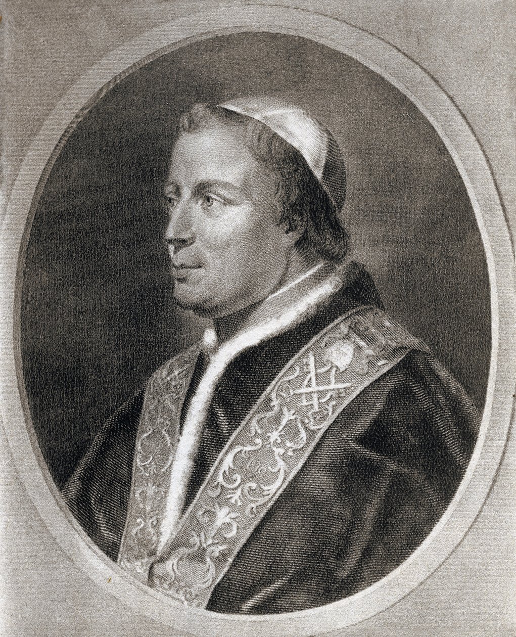 Papa Pio Ix (gravura) de Unknown artist