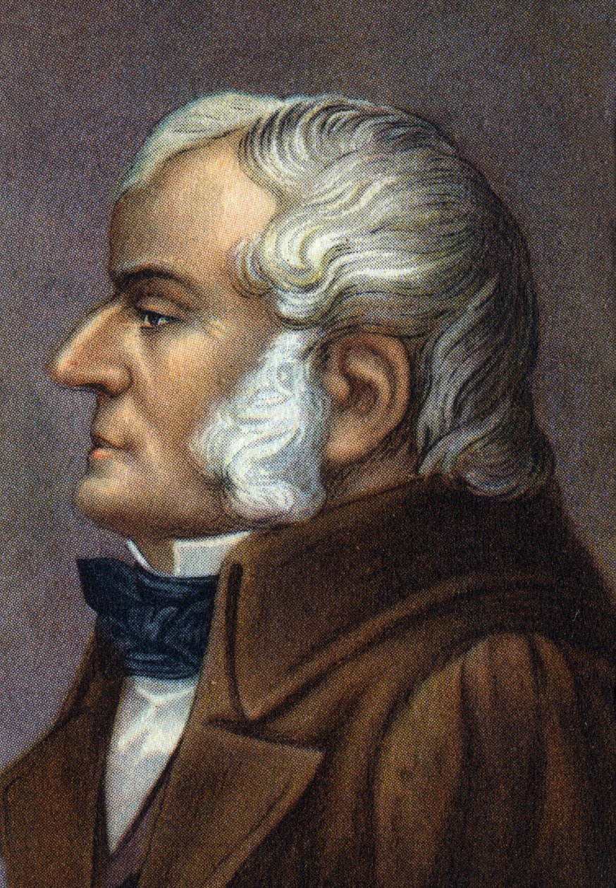 Retrato de John Dalton, físico e químico inglês. de Unknown Artist