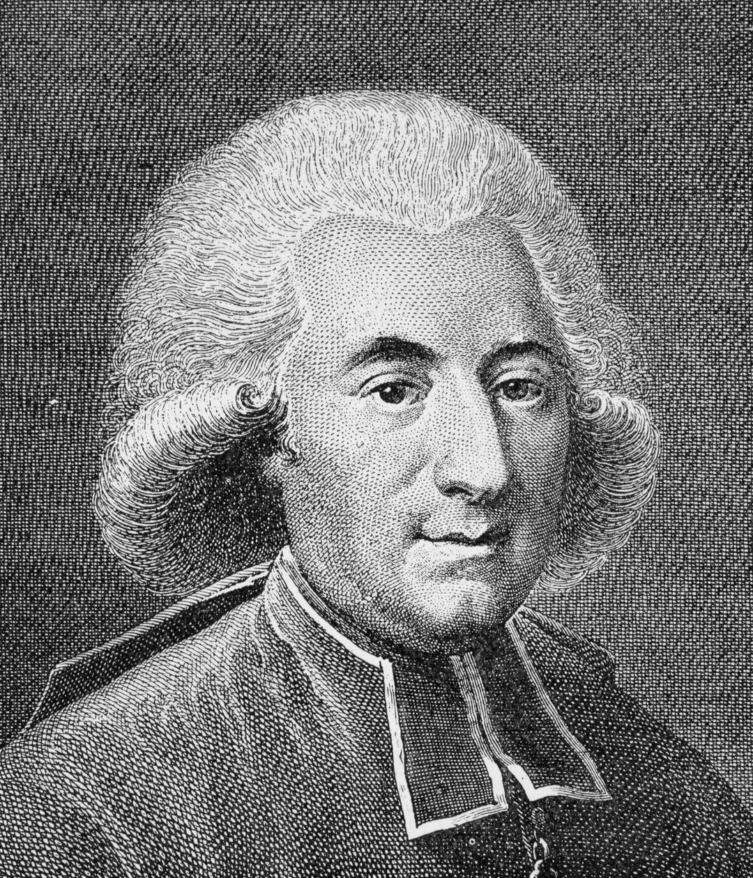 Retrato do Abade Fauchet (1744 - 1793). Gravura do final do século XIX em "Histoire de France" de H. Martin. de Unknown artist