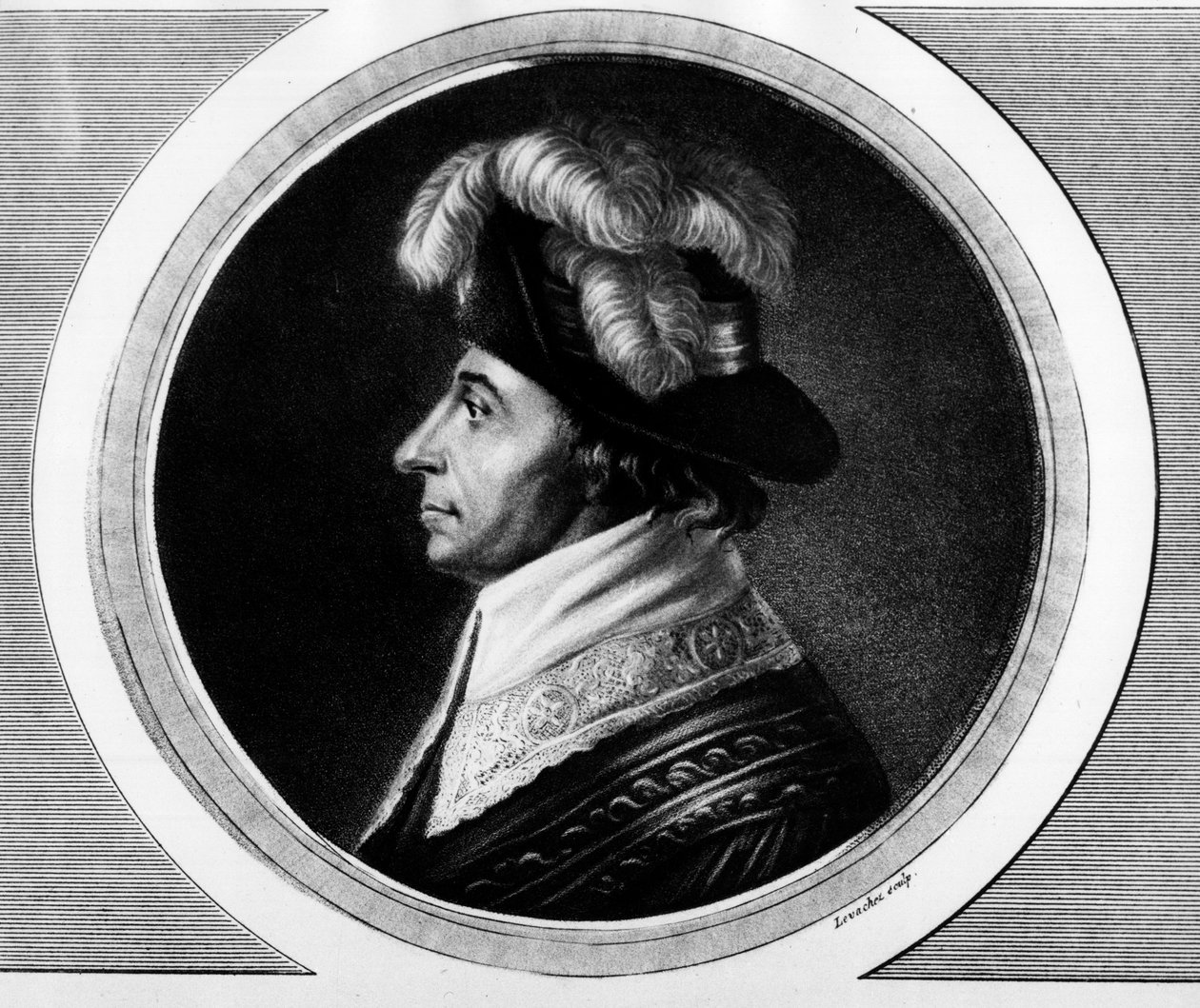 Retrato de Abbe Emmanuel Joseph Sieyes (1748-1836), político francês. Gravura em "Coleção completa de pinturas históricas da revolução francesa, em três volumes". 1804. de Unknown artist