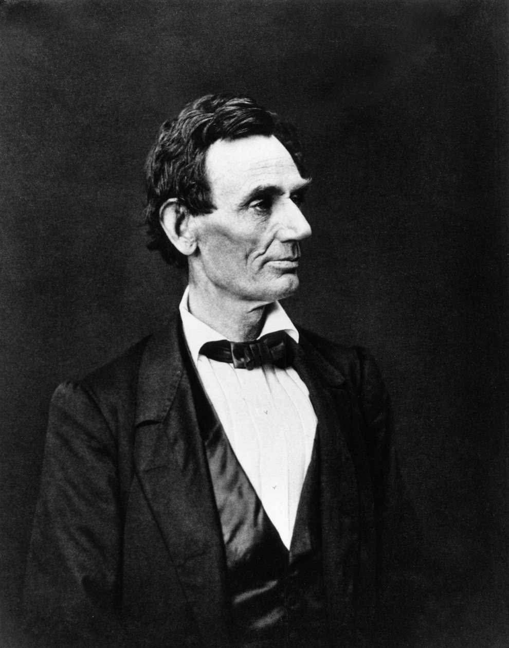 Retrato de Abraham Lincoln.American statesman (1809 a 1865) de Unknown artist