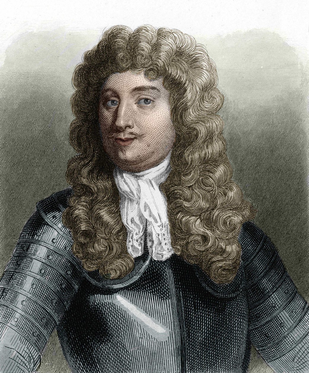 Retrato de Abraão, Marquês Duquesne (1610 - 1688), marinheiro francês - em Histoire des Français de Lavallée, gravura, sd. de Unknown artist