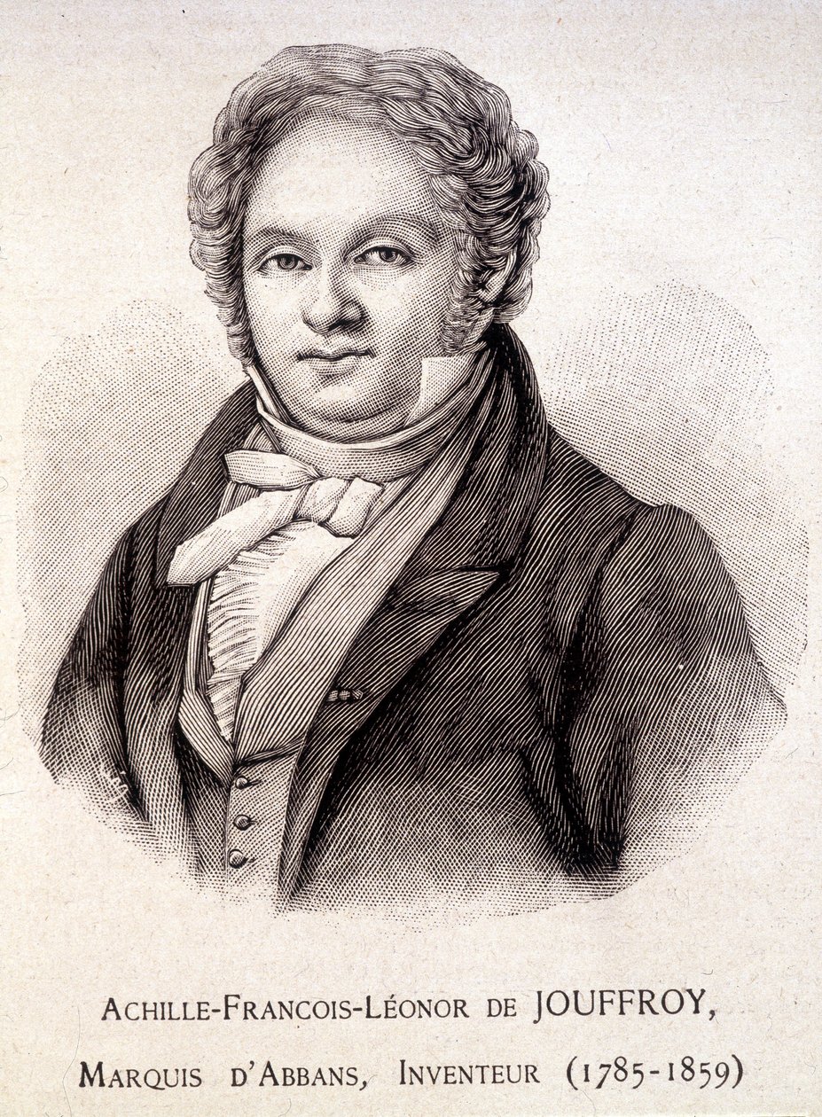 Retrato de Achille François Léonor de Jouffroy, Marquês d