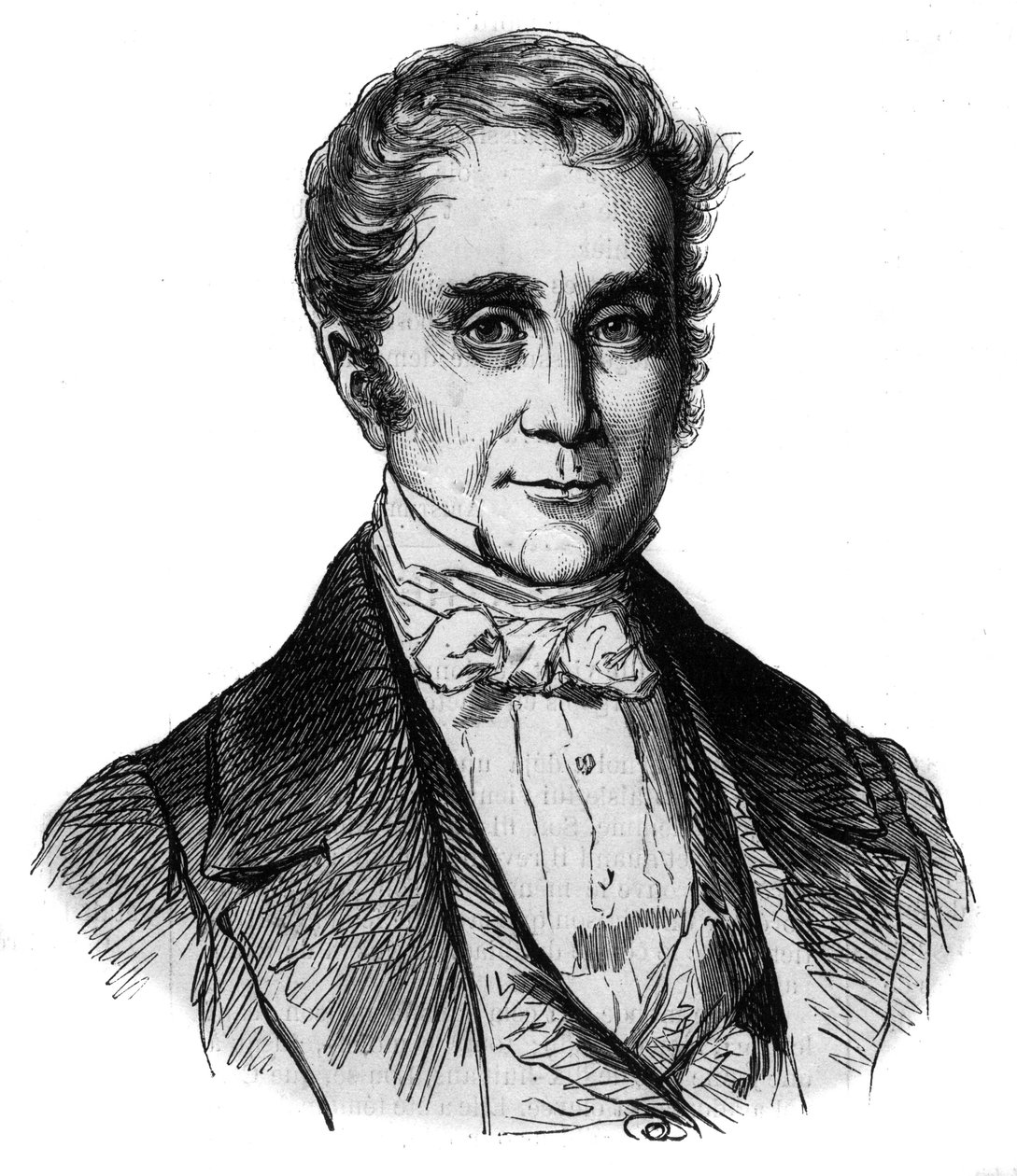 Retrato de Achille Leonce Victor Charles de Broglie (1785-1870), 3º Duque de Broglie, político francês de Unknown artist