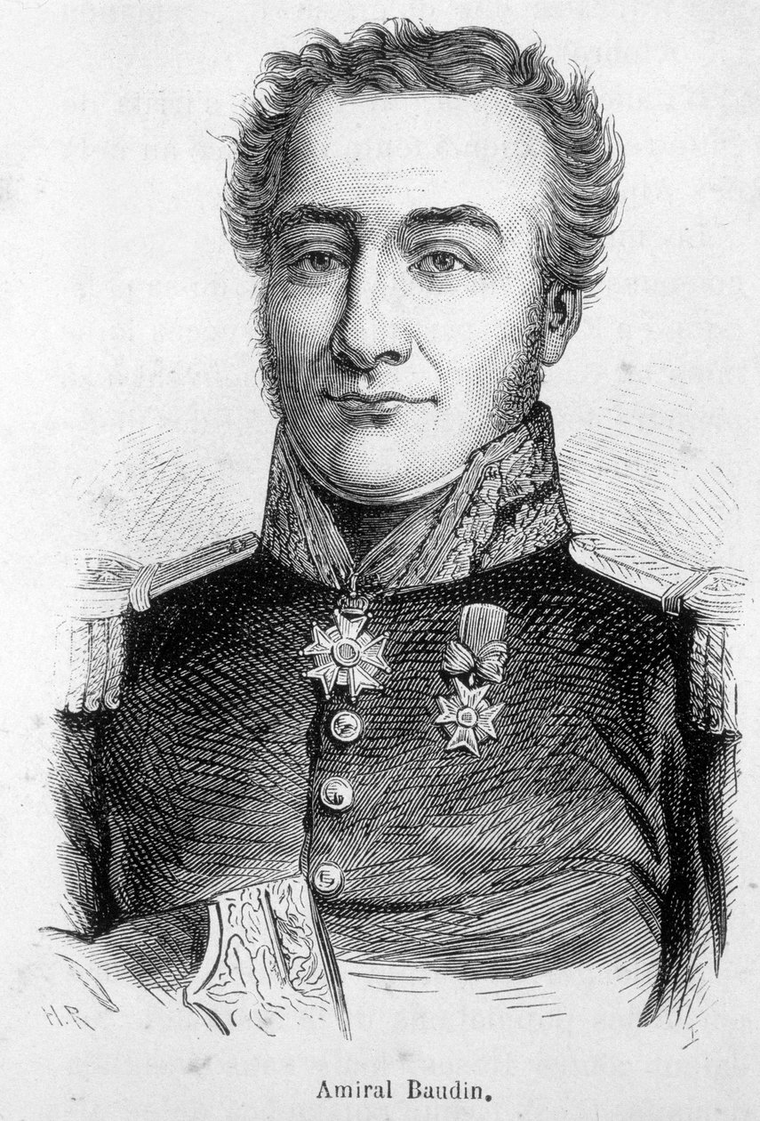 Retrato do Almirante Nicolas Baudin (1750-1803), marinheiro e explorador francês. de Unknown artist