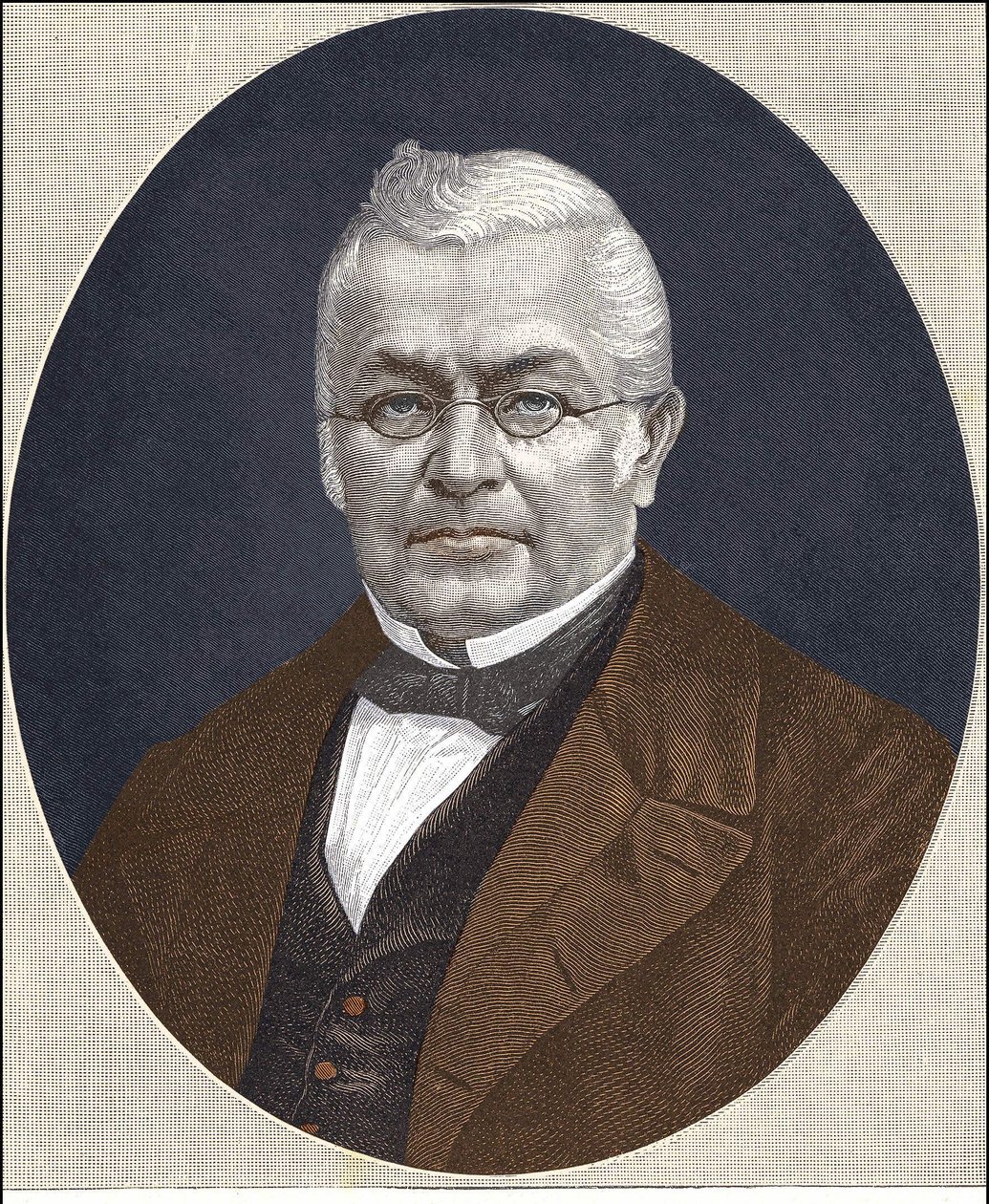 Retrato de Adolphe Thiers (1797 - 1877) - impressão a cores de Unknown artist