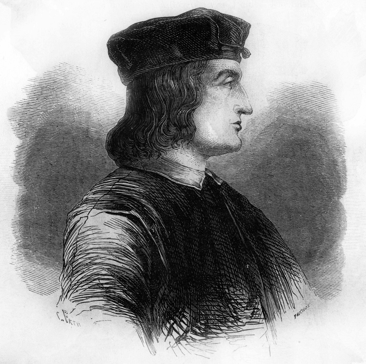 Retrato de Aldo Manuzio (Alde Manuce) (1449 - 1515). de Unknown artist