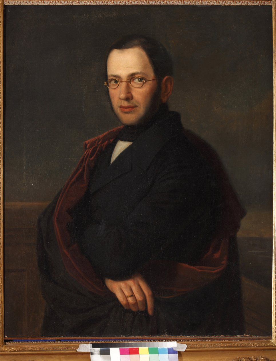 Retrato de Alexander Nikolayevich Raevsky (1795-1868), Anónimo. Óleo sobre tela de Unknown artist