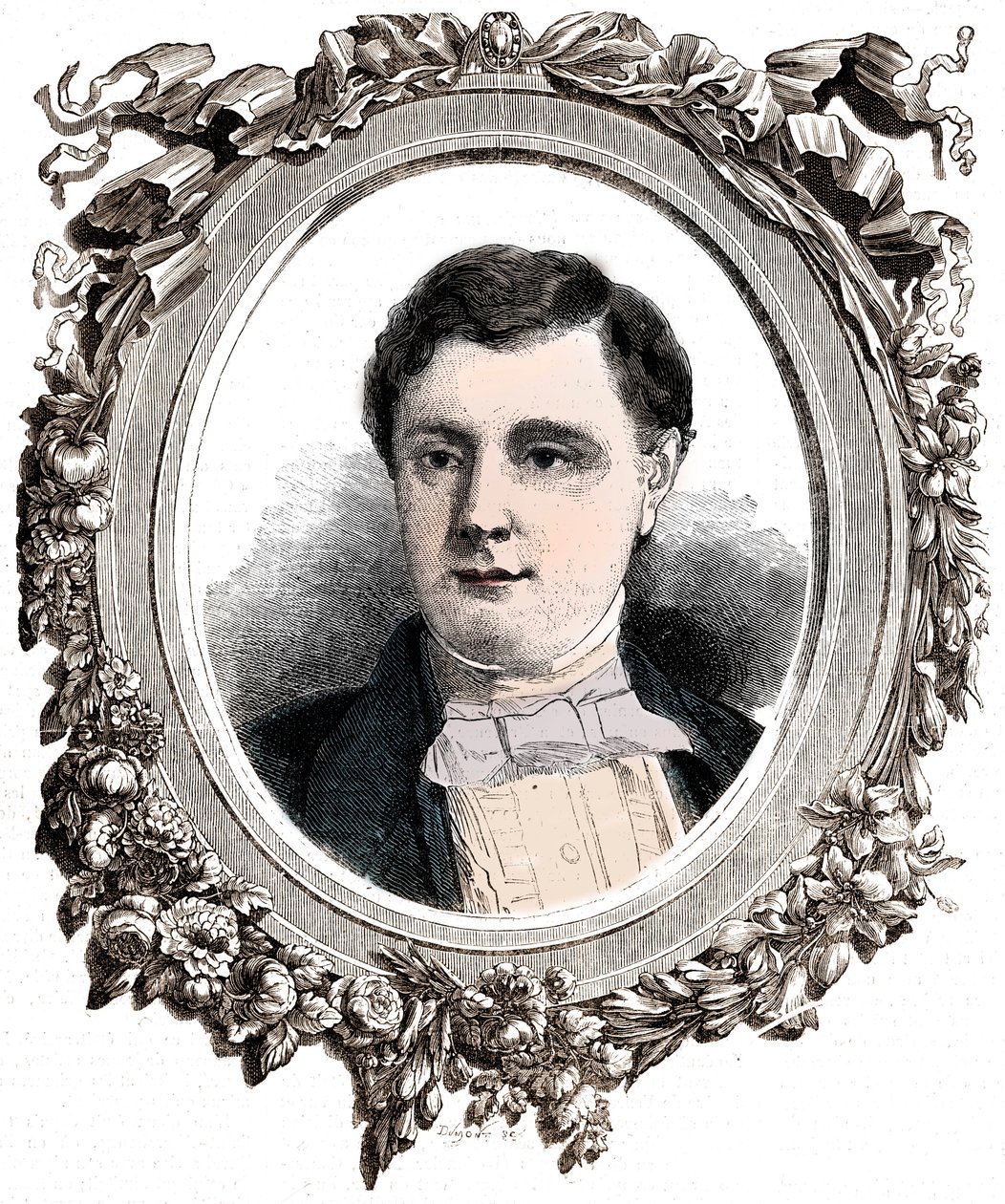 Retrato de Alexandre Joseph Colonna-Walewski (1810-1868), filho natural de Napoleão e Maria Walewska, Ministra dos Negócios Estrangeiros da França - Alexandre Joseph Colonna (1810-1868), Conde Walewski, filho de Napoleão I e Marie Walewska, política france de Unknown artist