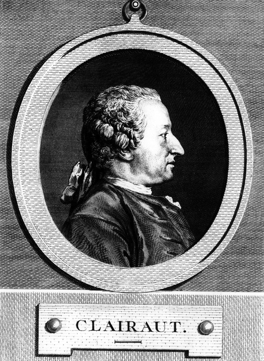 Retrato de Alexis Claude CLAIRAUT (1713-1765) matemático francês. de Unknown artist
