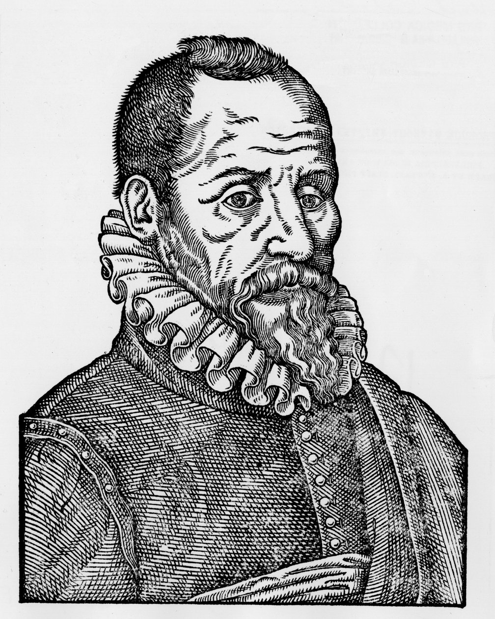 Retrato de Ambroise Paré (1509-1590), cirurgião francês de Unknown artist