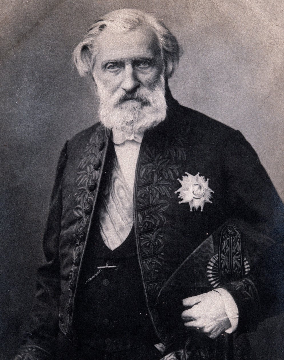 Retrato de Ambroise Thomas (gravura após foto) de Unknown artist