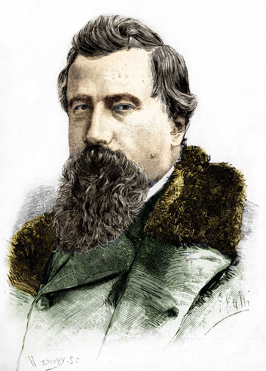 Retrato de Amilcare Ponchielli (1834 - 1886) Compositor italiano. de Unknown artist