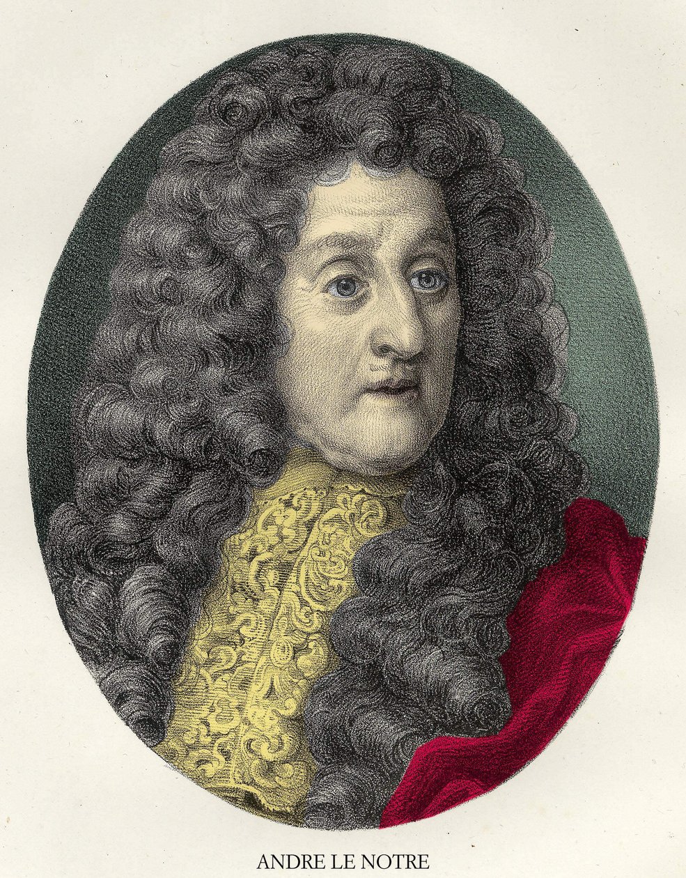 Retrato de André Le Nôtre (Lenotre de Unknown artist