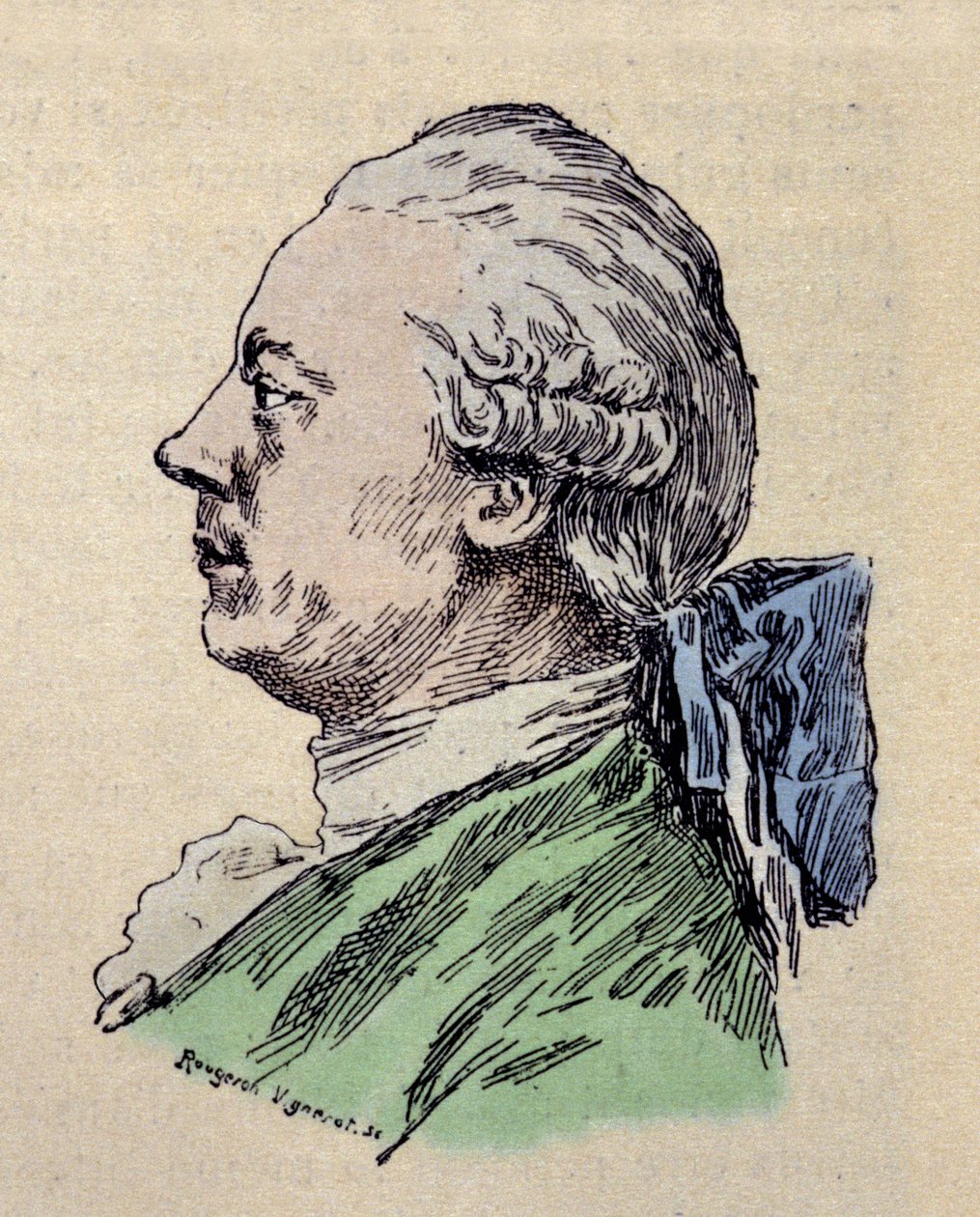 Retrato de André Danican (André-Danican) PHILIDOR de Unknown artist