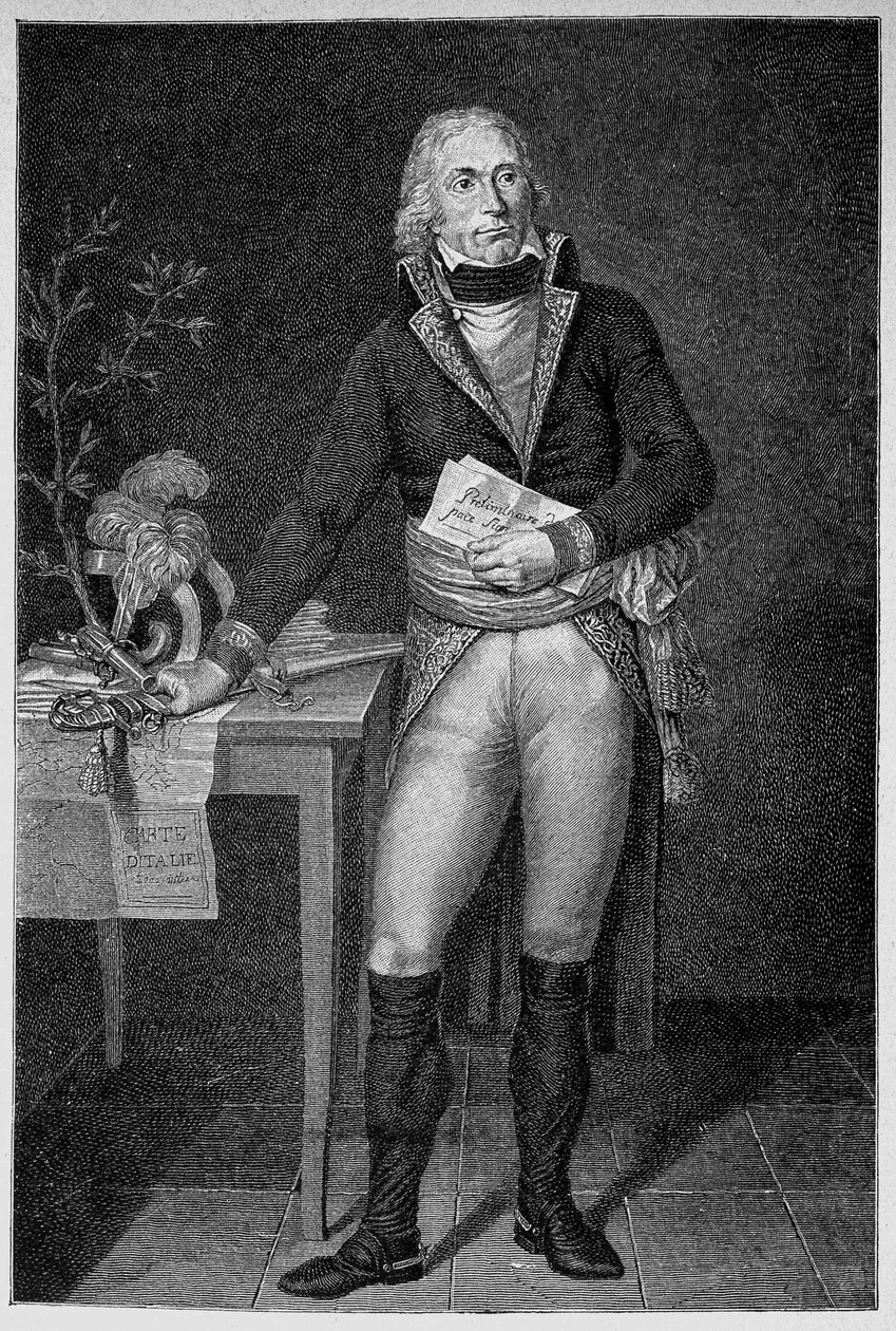 Retrato de Andre Massena (1756-1817), marechal da França. de Unknown artist