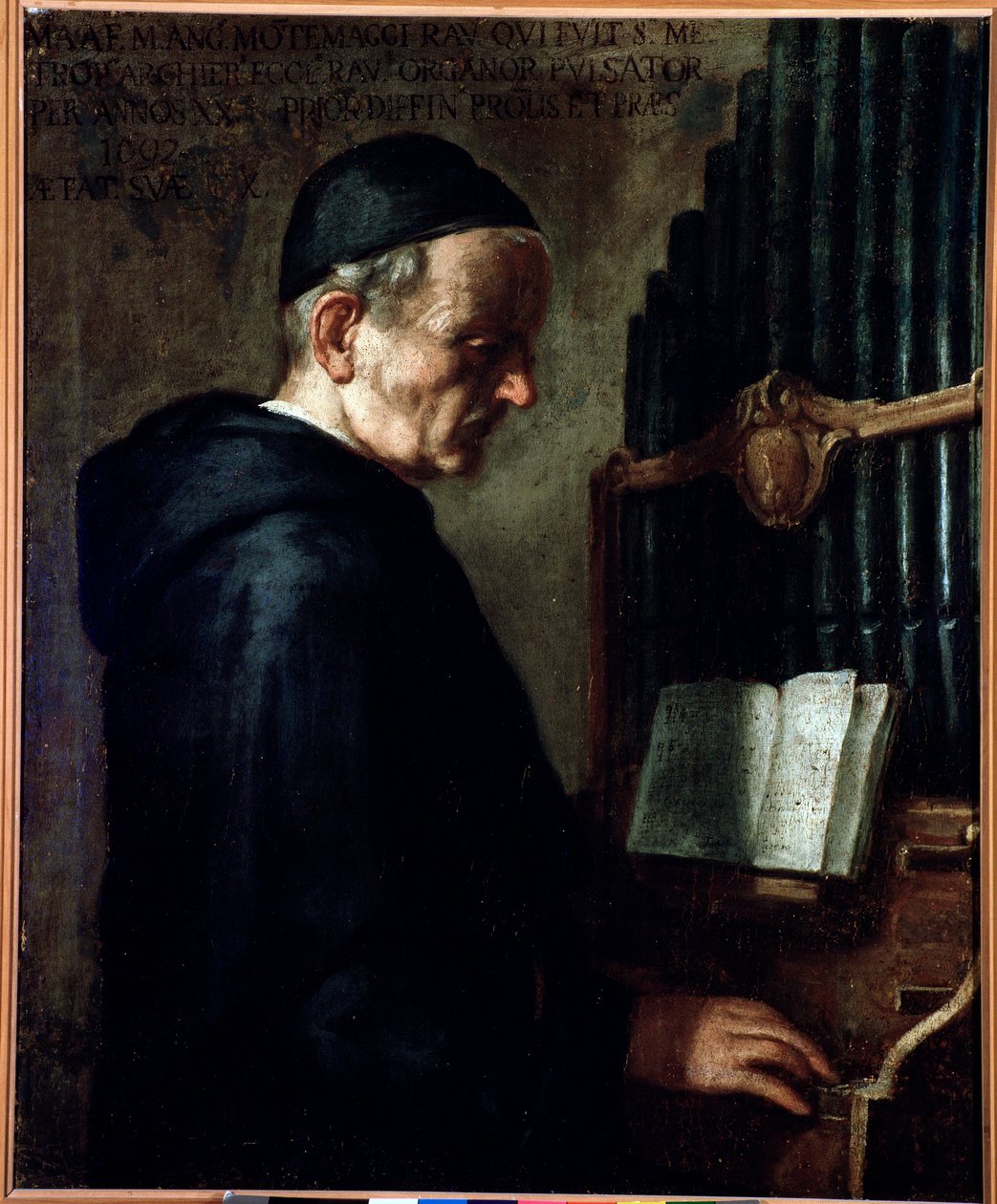 Retrato de Angelo Montemaggi (Motemaggi) (pintura de Unknown artist